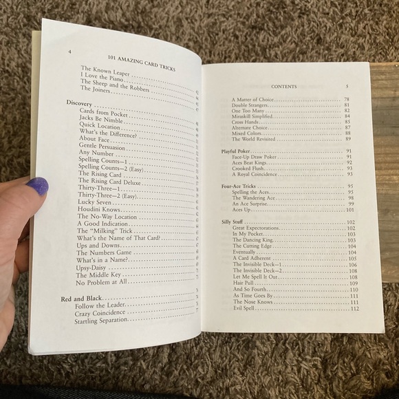 101 Amazing Card Tricks by Bob Longe. Paperback. Excellent Condition Ages 10+ - Picture 8 of 10